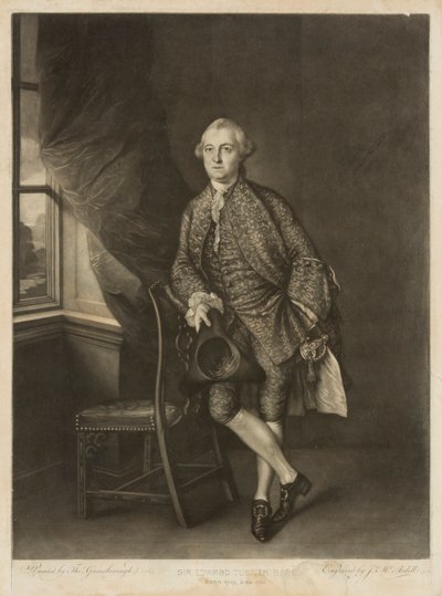 Portrait of Sir Edward Turner by James McArdell